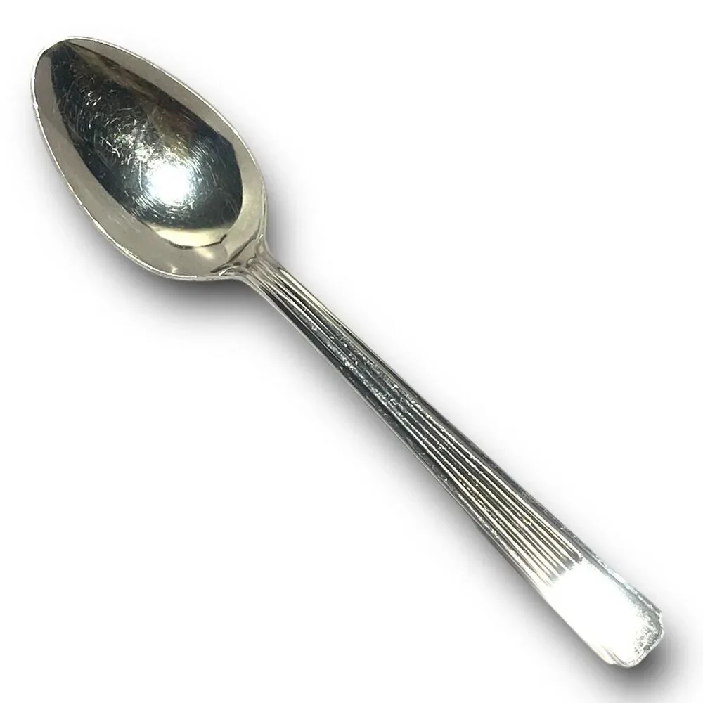 Oneida Park Place Flatware Lot of 7 Silver Plated Teaspoons 6 in Rare Pattern
